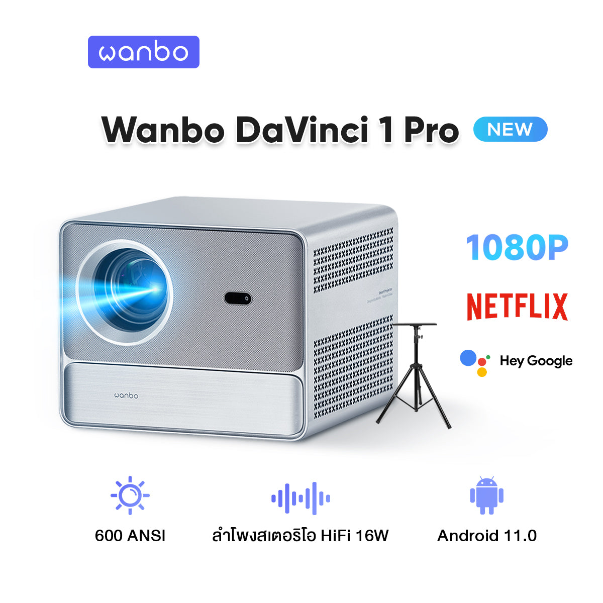 [NEW] Wanbo DaVinci 1 Pro Projector