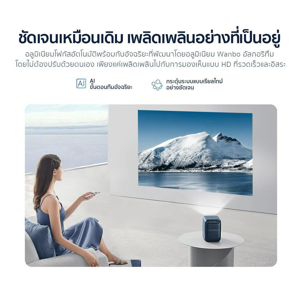 Wanbo T2 Max NEW 1080P HD Projector
