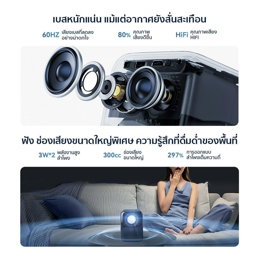 Wanbo T2 Max NEW 1080P HD Projector