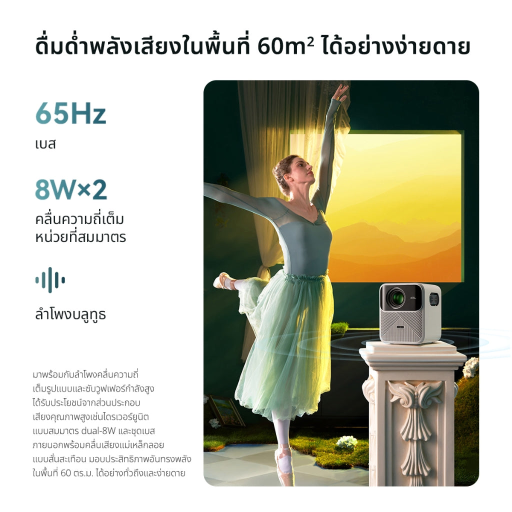 Wanbo Mozart 1 Projector 900 ANSI